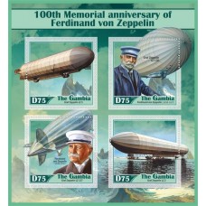 Великие люди 100 лет со дня рождения Фердинанда фон Цеппелина
